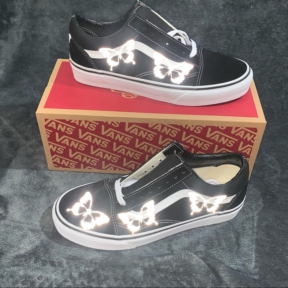 Reflective butterfly old school vans - Picture 7 of 9
